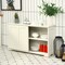 Kitchen Storage Cupboard Cabinet with Sliding Door and Adjustable Shelf